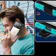 Etui Wodoodporne IP68 do iPhone 17 Pro, SHELLBOX MagSafe, niebieskie