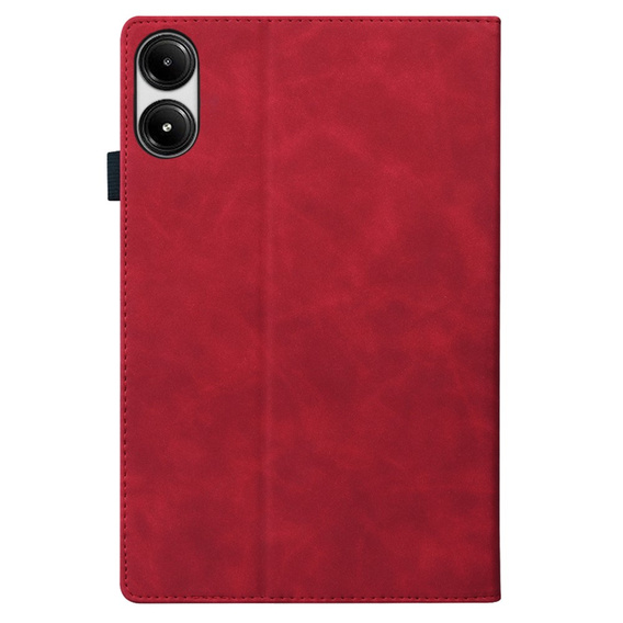 Etui do Xiaomi Redmi Pad Pro / Xiaomi Poco Pad, Classic, z miejscem na rysik, czerwone