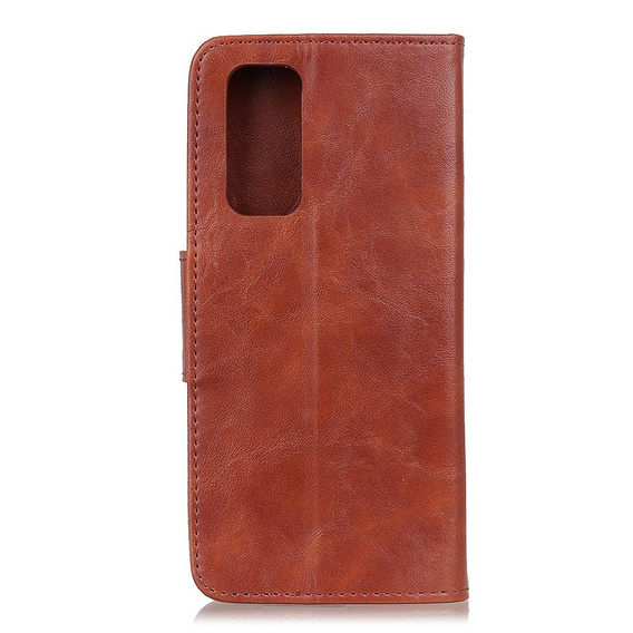 Skórzane Etui Wallet do Samsung Galaxy A52 / A52s - Brown