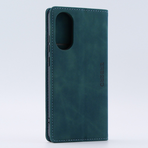 Etui do Oppo A78 4G, ERBORD Vintage portfel z klapką, niebieskie