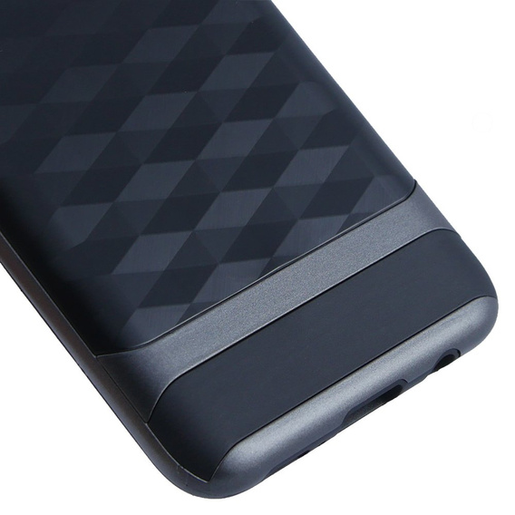 Szary Etui Rhombus Hybrid Gel Case Samsung Galaxy S9