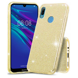 Etui Glitter Case do Huawei Y6 2019, Gold