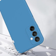 Etui do Samsung Galaxy M15 5G, Silicone Lite, niebieskie