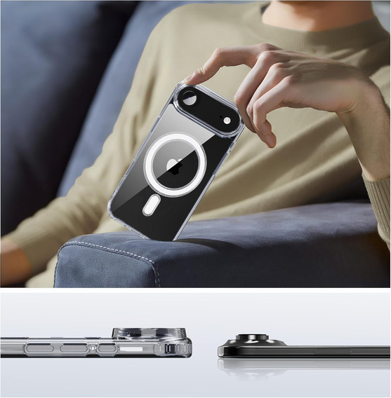 Etui do iPhone Air, do MagSafe, przezroczyste