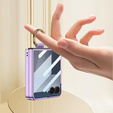 Etui Ring Holder do Samsung Galaxy Z Flip7 5G, fioletowe