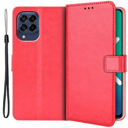 Etui Wallet do Samsung Galaxy M53 5G, Red