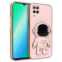 Etui do Samsung Galaxy A12 / M12 / A12 2021, Astronaut, różowe rose gold