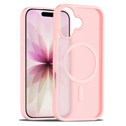 Etui do iPhone 17, Matt Case, do MagSafe, matowe różowe