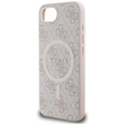 Etui GUESS do iPhone 16E, 4G Ring Classic Logo, różowe