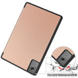 Etui do Lenovo Idea Tab Plus, Smartcase, różowe rose gold