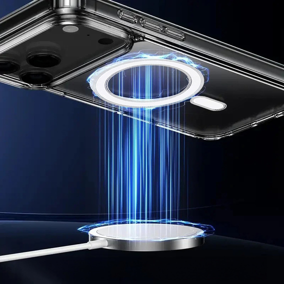 Etui do iPhone 17 Pro, do MagSafe, przezroczyste