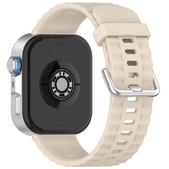 Pasek Silikonowy do Huawei Watch Fit 4 / 4 Pro / 3, Beżowy