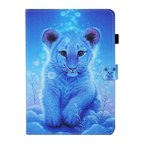 Etui do Samsung Galaxy Tab A9+ X210 / X215 / X216B, tiger