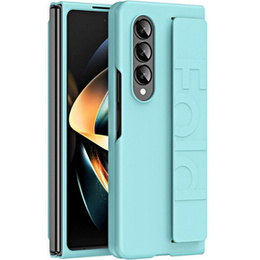 Etui do Samsung Galaxy Z Fold3 5G, z rączką, zielone