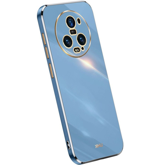 Etui do Honor Magic 5 Pro, Glamour CamShield, niebieskie