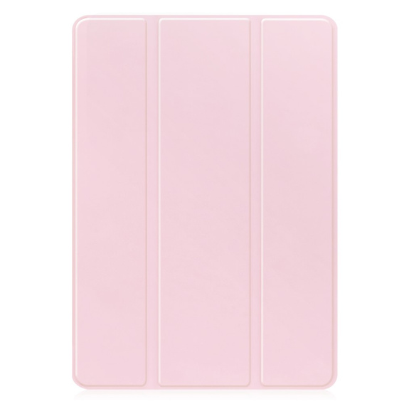Etui do Samsung Galaxy Tab S9 FE / S10 FE, Smartcase z miejscem na rysik, różowe