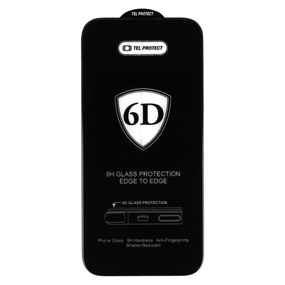 Szkło hartowane Full Glue 6D do Samsung Galaxy A16 4G/5G / A17 5G / A26 5G / M16 5G – czarna ramka