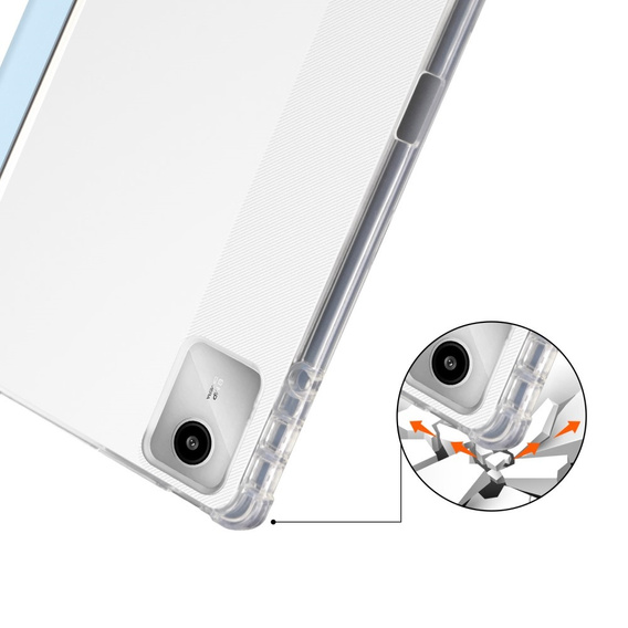 Etui do Lenovo Tab M11, Smartcase Hybrid, z miejscem na rysik, niebieskie