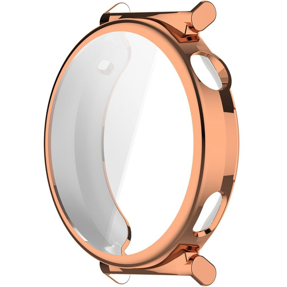 2w1 Etui z Osłoną na ekran do Huawei Watch GT 5 41mm, Różowe rose gold