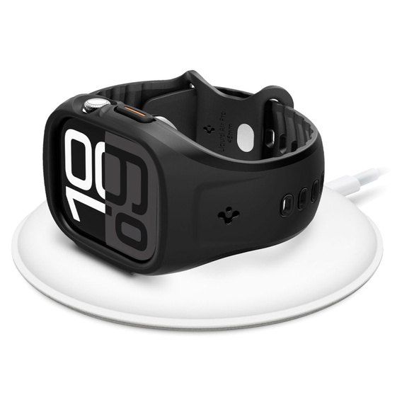 Spigen Liquid Air Pro – Pasek i Etui do Apple Watch 10/11 46 mm – Matte Black
