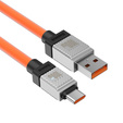 Baseus CoolPlay kabel USB-A USB-C 2 m 100 W - Pomarańczowy