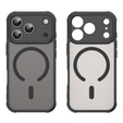 Etui do iPhone 17 Pro, do MagSafe, matowe z ochroną aparatów, czarne
