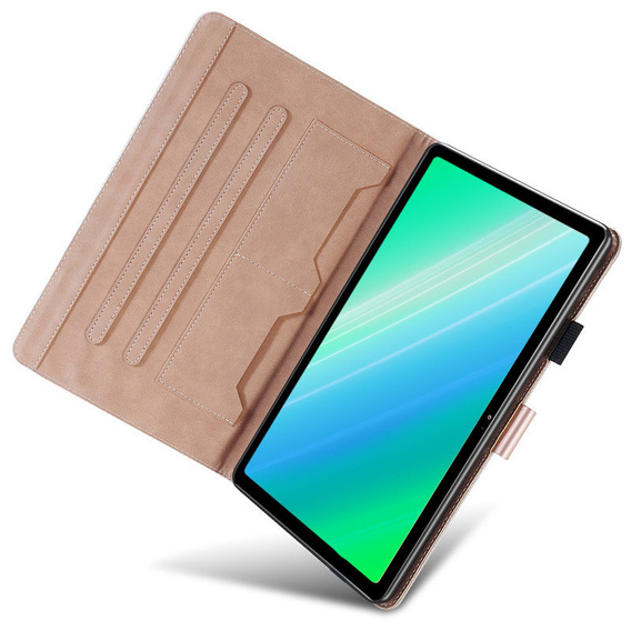 Etui do Samsung Galaxy Tab A7 Lite 8.7, z klapką, animal, różowe