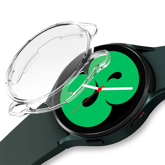 Etui TPU Frame do Samsung Galaxy Watch4 44mm, Transparent