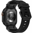 Pasek do Apple Watch 1/2/3/4/5/6/7/8/9/10/SE/Ultra/Ultra 2 42/44/45/49MM, Czarny