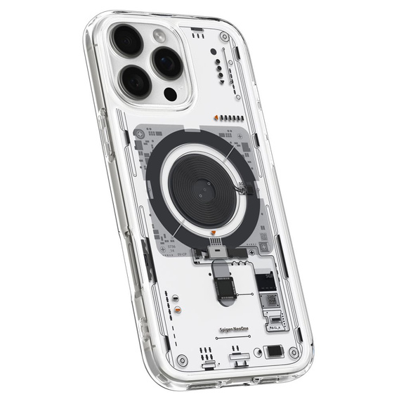Etui Spigen do iPhone 16 Pro Max, Ultra Hybrid Zero One + Szkło Hartowane 9H