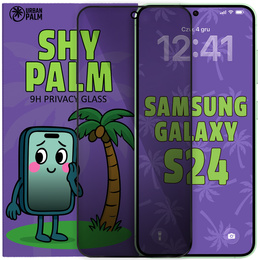 Szkło Hartowane Prywatyzujące Shy Palm do Samsung Galaxy S24
