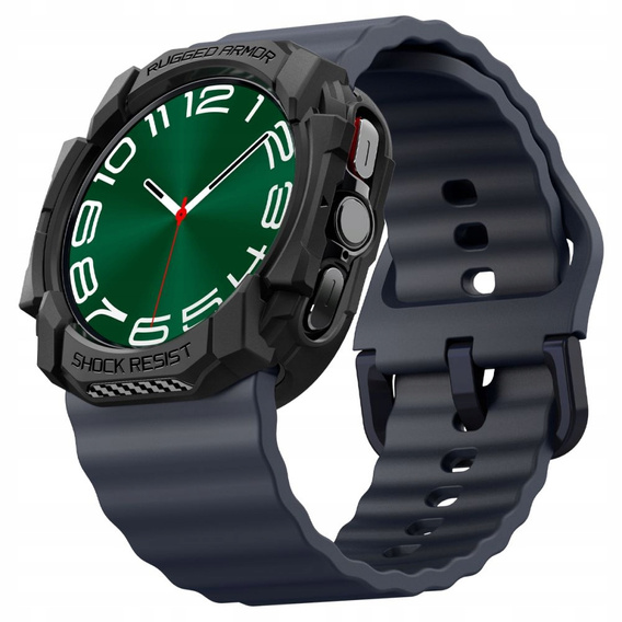 Etui Spigen do Samsung Galaxy Watch Ultra 47mm (2025 / 2024), Rugged Armor , Czarny
