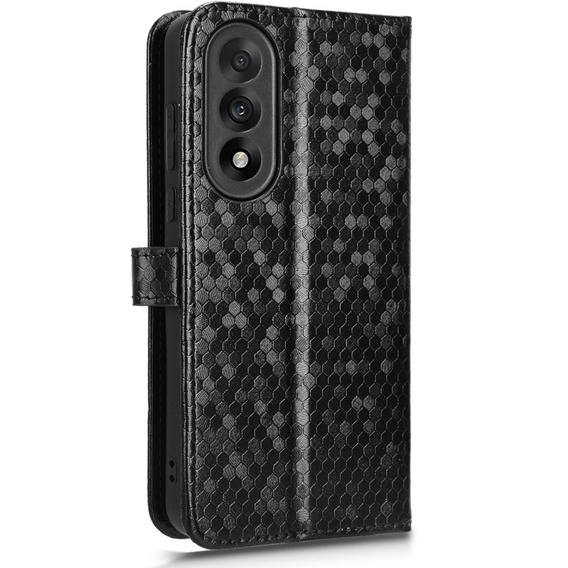 Etui z klapką do OnePlus Nord 5, Wallet Rhombus, czarne