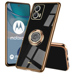 Etui do Motorola Moto G53 5G, Electro Ring, czarne