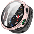 2w1 Etui + Szkło Hartowane do Samsung Galaxy Watch 8 40mm, Różowe