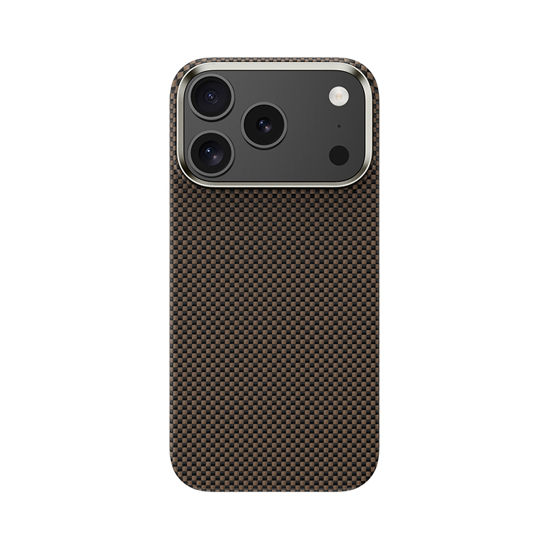 Etui BENKS Kevlar do iPhone 17 Pro, Magnetic Armor Tint 1000D 0069, do MagSafe – złote