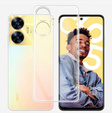 Etui cienkie do Realme C55, Slim, przezroczyste