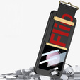 Etui do Samsung Galaxy Z Flip7 FE / Z Flip6, Strap Cover, czarne