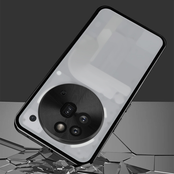 Etui do Nothing Phone 3a Pro, Frame Case, czarne