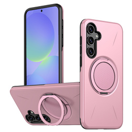 Etui do Samsung Galaxy A37 5G, z podstawką, do MagSafe, różowe