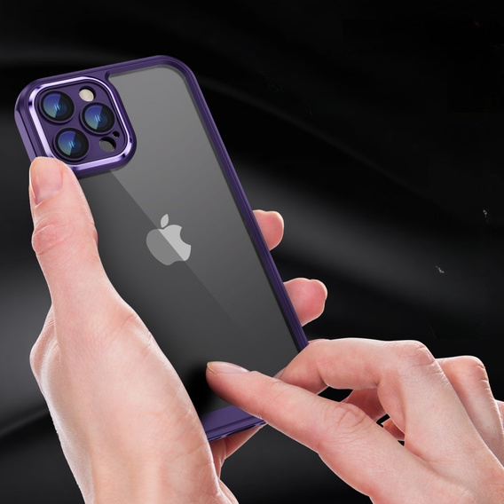 Etui do iPhone 12 Pro Max, ERBORD Impact Guard, ciemnofioletowe