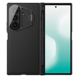Etui z rysikiem NILLKIN CamShield Prop Magnetic do Samsung Galaxy Z Fold7 5G – czarne