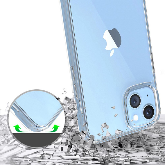 Etui Hybrid do iPhone 14, Ultra Clear