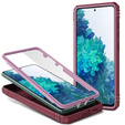 Etui pancerne do Samsung Galaxy S20 FE, CamShield Slide, różowe
