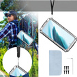 Etui pancerne do Samsung Galaxy S25+ Plus, R-JUST, srebrne