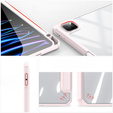 Etui do iPad Pro 11" 2024 (5 gen.), Dux Ducis TOBY, różowe