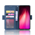 Etui z klapką do Xiaomi Redmi Note 8T, Card Slot, niebieskie