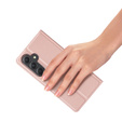 Etui Dux Ducis do Samsung Galaxy A55 5G, Skinpro, różowe rose gold