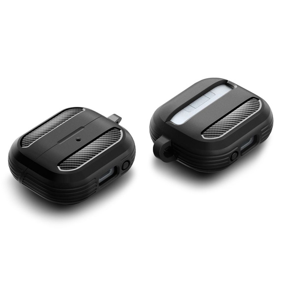 Etui SPIGEN na Słuchawki Galaxy Buds 3 / 3 Pro, Rugged Armor, czarne