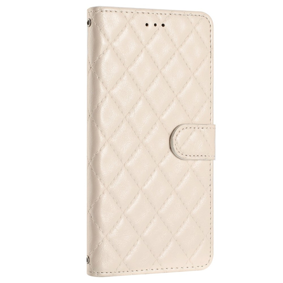 Etui z klapką do Oppo A38 4G / Oppo A18 4G, Wallet, BINFEN COLOR, beżowe